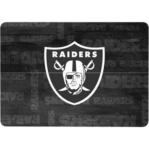 NFL Las Vegas Raiders Black & White Surface Laptop Studio Skin