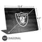NFL Las Vegas Raiders Black & White Universal Laptop 16.6in (13.4 x 9.7in) Skin