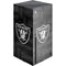 NFL Las Vegas Raiders Black & White Xbox Series X Console Skin