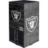 NFL Las Vegas Raiders Black & White Xbox Series X Console Skin
