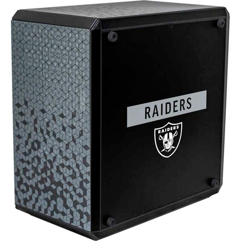 NFL Las Vegas Raiders Black Performance Series Cooler Master MasterBox Q300L Mini Tower Skin