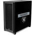 NFL Las Vegas Raiders Black Performance Series Corsair 4000D Tempered Glass Mid-Tower ATX Case Skin