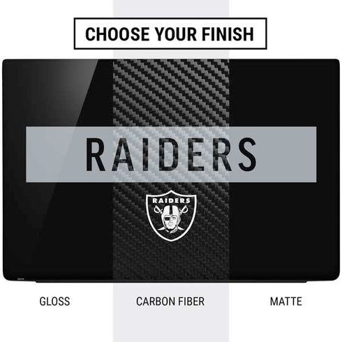 NFL Las Vegas Raiders Black Performance Series Dell Vostro Skin