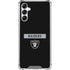 NFL Las Vegas Raiders Black Performance Series Galaxy A14 5G Clear Case