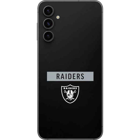 NFL Las Vegas Raiders Black Performance Series Galaxy A14 5G Skin