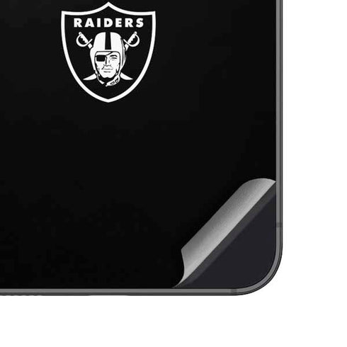NFL Las Vegas Raiders Black Performance Series Galaxy A14 5G Skin