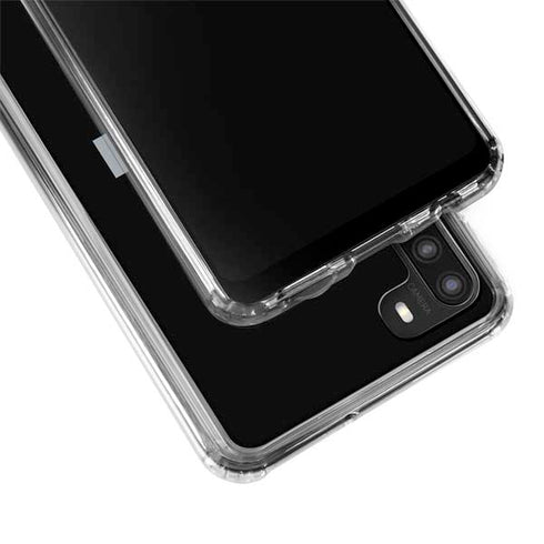 NFL Las Vegas Raiders Black Performance Series Galaxy A21 Clear Case