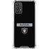 NFL Las Vegas Raiders Black Performance Series Galaxy A32 5G Clear Case