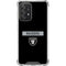 NFL Las Vegas Raiders Black Performance Series Galaxy A52 5G Clear Case
