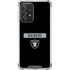 NFL Las Vegas Raiders Black Performance Series Galaxy A52 5G Clear Case