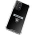 NFL Las Vegas Raiders Black Performance Series Galaxy A52 5G Clear Case