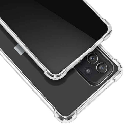 NFL Las Vegas Raiders Black Performance Series Galaxy A52 5G Clear Case