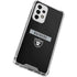 NFL Las Vegas Raiders Black Performance Series Galaxy A53 5G Clear Case