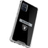 NFL Las Vegas Raiders Black Performance Series Galaxy A71 5G Clear Case