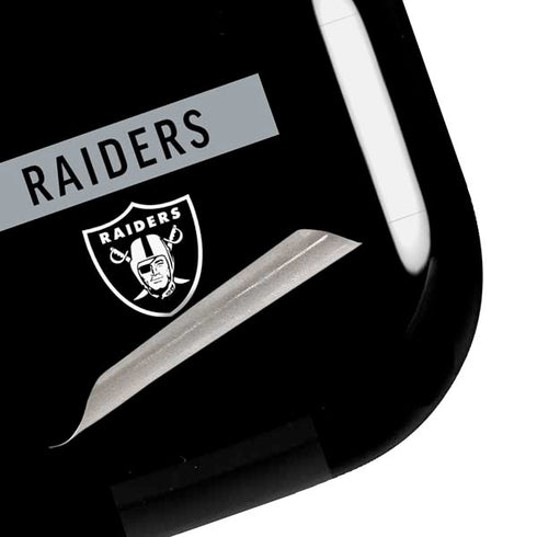 NFL Las Vegas Raiders Black Performance Series Galaxy Buds Pro Skin