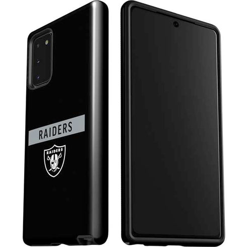 NFL Las Vegas Raiders Black Performance Series Galaxy Note20 5G Pro Case