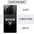 NFL Las Vegas Raiders Black Performance Series Galaxy Note20 5G Skin