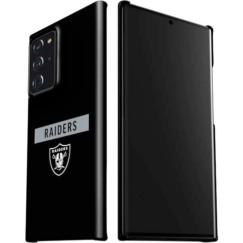 NFL Las Vegas Raiders Black Performance Series Galaxy Note20 Ultra 5G Lite Case