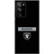 NFL Las Vegas Raiders Black Performance Series Galaxy Note20 Ultra 5G Skin