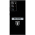NFL Las Vegas Raiders Black Performance Series Galaxy Note20 Ultra 5G Skin