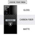 NFL Las Vegas Raiders Black Performance Series Galaxy Note20 Ultra 5G Skin