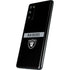 NFL Las Vegas Raiders Black Performance Series Galaxy S20 Fan Edition Skin