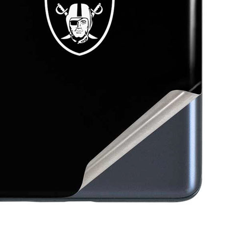 NFL Las Vegas Raiders Black Performance Series Galaxy S20 Fan Edition Skin