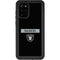 NFL Las Vegas Raiders Black Performance Series Galaxy S20 Plus Waterproof Case