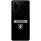 NFL Las Vegas Raiders Black Performance Series Galaxy S20 Skin
