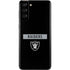 NFL Las Vegas Raiders Black Performance Series Galaxy S21 Plus 5G Skin