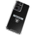 NFL Las Vegas Raiders Black Performance Series Galaxy S21 Ultra 5G Clear Case