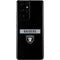 NFL Las Vegas Raiders Black Performance Series Galaxy S21 Ultra 5G Skin