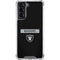 NFL Las Vegas Raiders Black Performance Series Galaxy S22 Clear Case