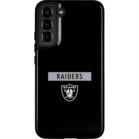 NFL Las Vegas Raiders Black Performance Series Galaxy S22 Plus Pro Case