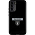 NFL Las Vegas Raiders Black Performance Series Galaxy S22 Plus Pro Case