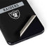 NFL Las Vegas Raiders Black Performance Series Galaxy S22 Plus Skin