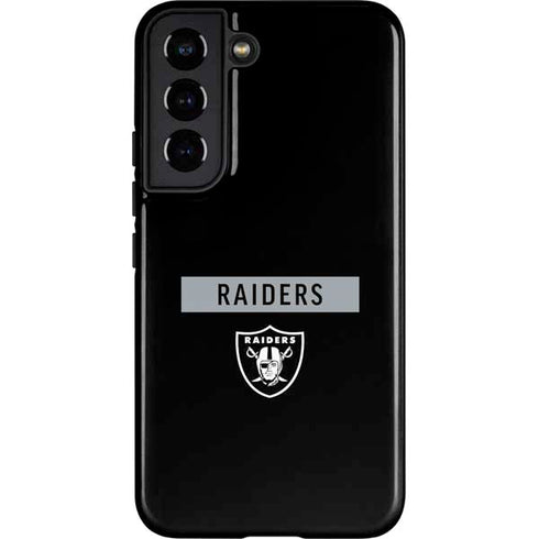 NFL Las Vegas Raiders Black Performance Series Galaxy S22 Pro Case