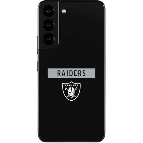 NFL Las Vegas Raiders Black Performance Series Galaxy S22 Skin