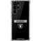 NFL Las Vegas Raiders Black Performance Series Galaxy S22 Ultra Clear Case