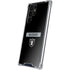 NFL Las Vegas Raiders Black Performance Series Galaxy S22 Ultra Clear Case