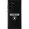 NFL Las Vegas Raiders Black Performance Series Galaxy S22 Ultra Skin