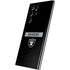NFL Las Vegas Raiders Black Performance Series Galaxy S22 Ultra Skin