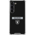 NFL Las Vegas Raiders Black Performance Series Galaxy S23 Clear Case