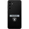 NFL Las Vegas Raiders Black Performance Series Galaxy S23 FE Skin