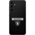 NFL Las Vegas Raiders Black Performance Series Galaxy S23 FE Skin