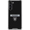 NFL Las Vegas Raiders Black Performance Series Galaxy S23 Plus Clear Case
