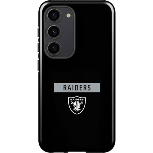 NFL Las Vegas Raiders Black Performance Series Galaxy S23 Pro Case