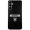 NFL Las Vegas Raiders Black Performance Series Galaxy S24 Plus Clear Case