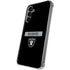 NFL Las Vegas Raiders Black Performance Series Galaxy S24 Plus Clear Case