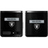 NFL Las Vegas Raiders Black Performance Series Galaxy Z Flip Skin